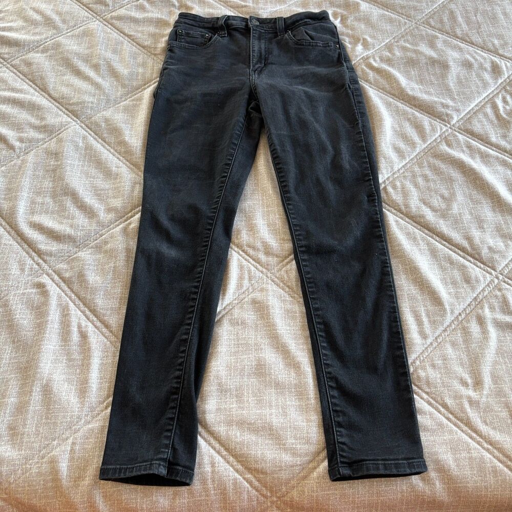 Levi's 721 High Rise Skinny Jeans Women's Black Size 28